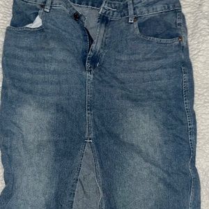 Denim Skirt